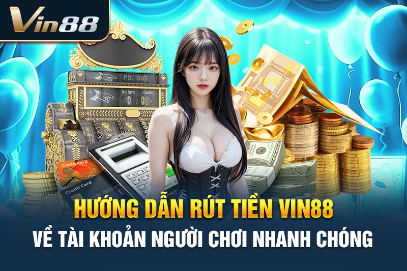 Hướng dẫn rút tiền VIN88 về tài khoản người chơi nhanh chóng