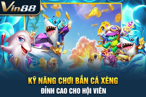 Thao tác chơi game bắn cá xèng tại VIN88